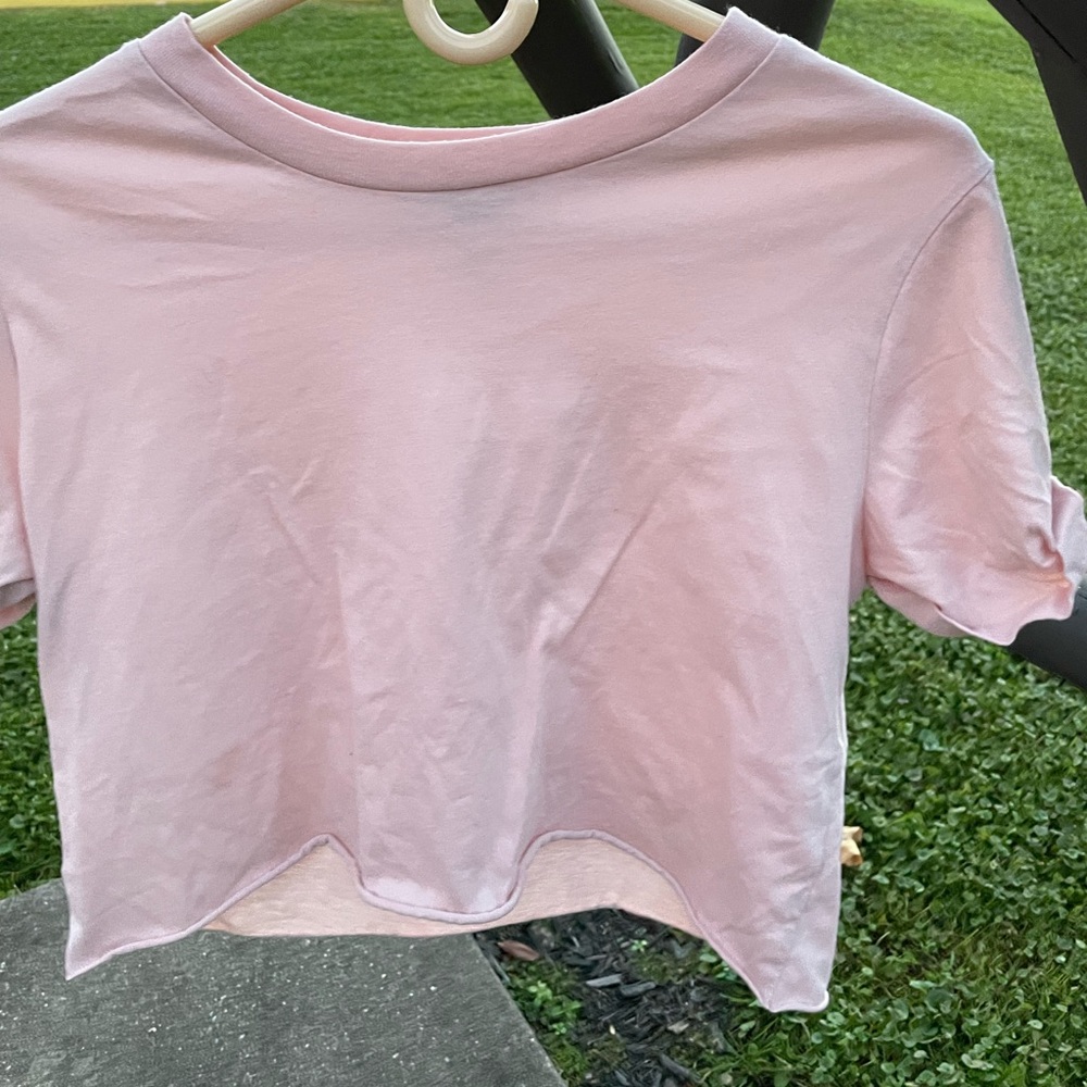 Pink Forever 21 Crop Top